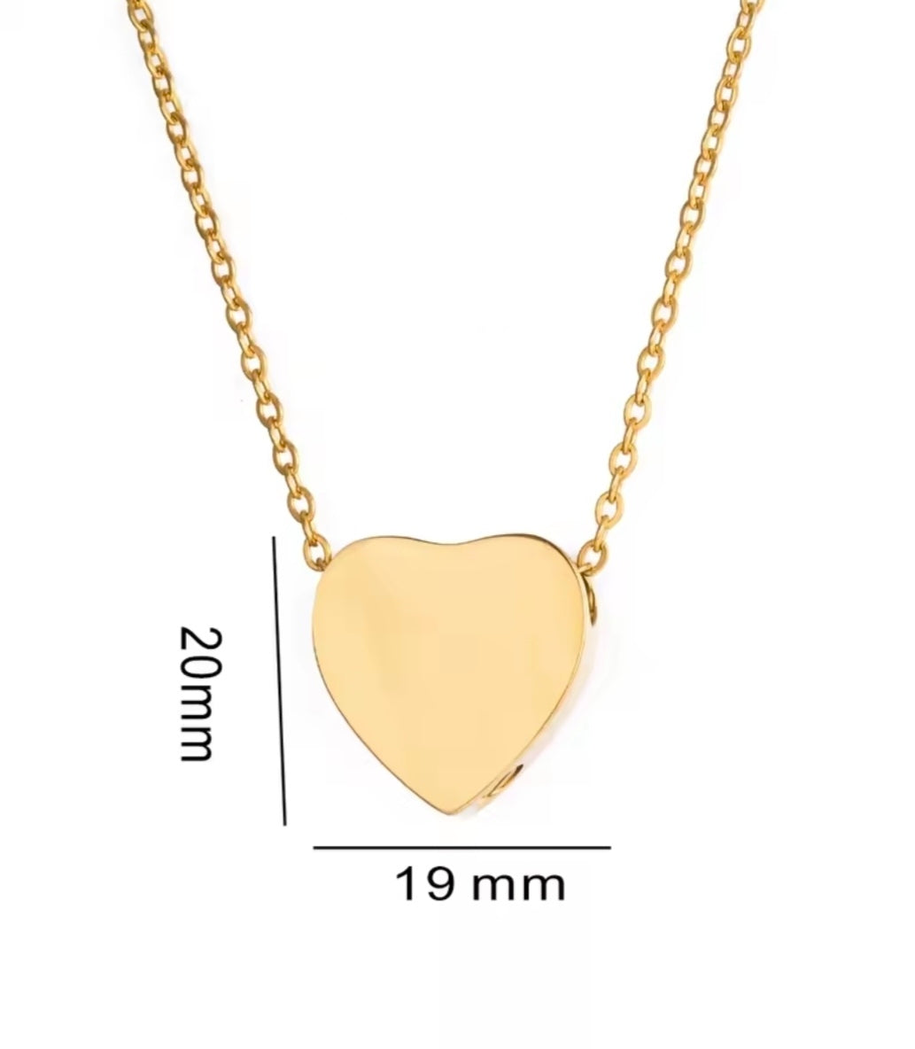 Collar ánfora para cenizas – Amor