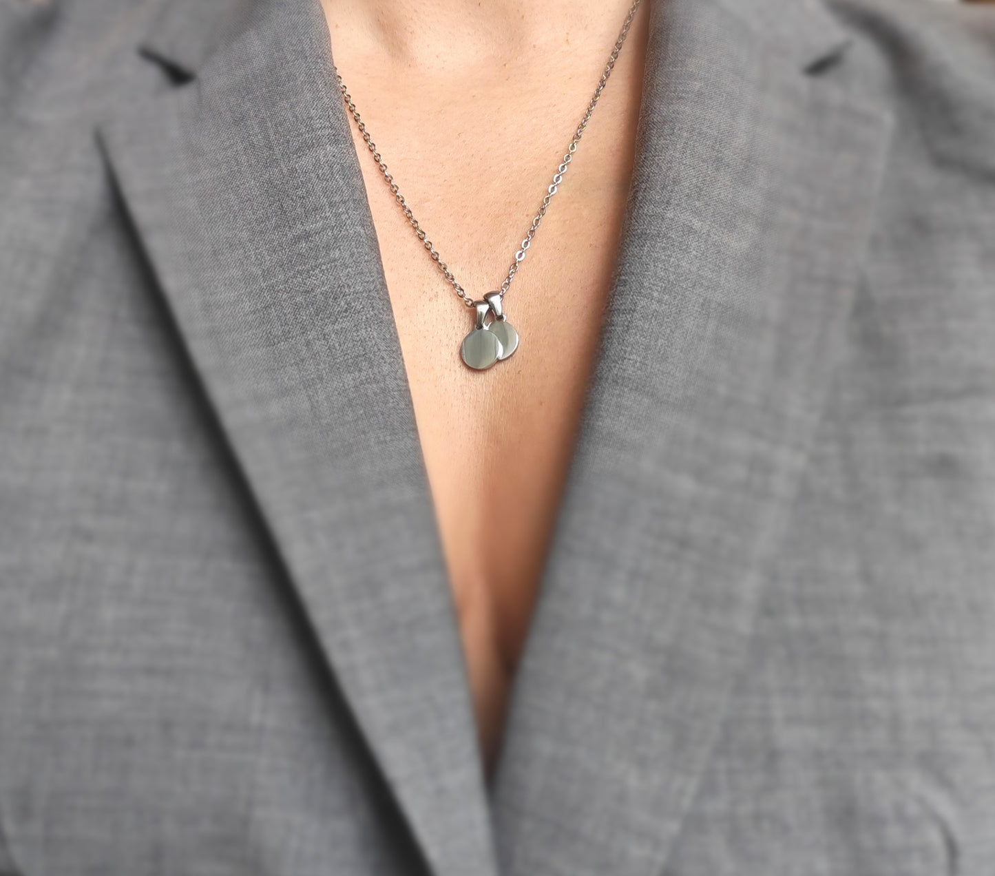 Collar Simbolico Iniciales Oro/Plata