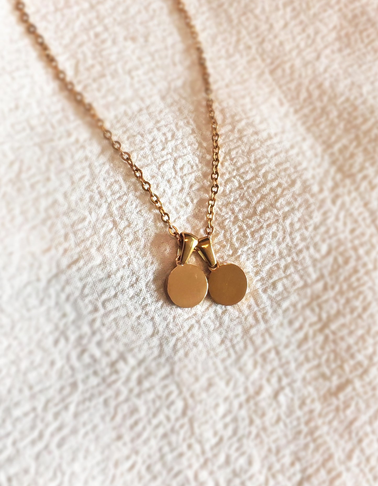 Collar Simbolico Iniciales Oro/Plata