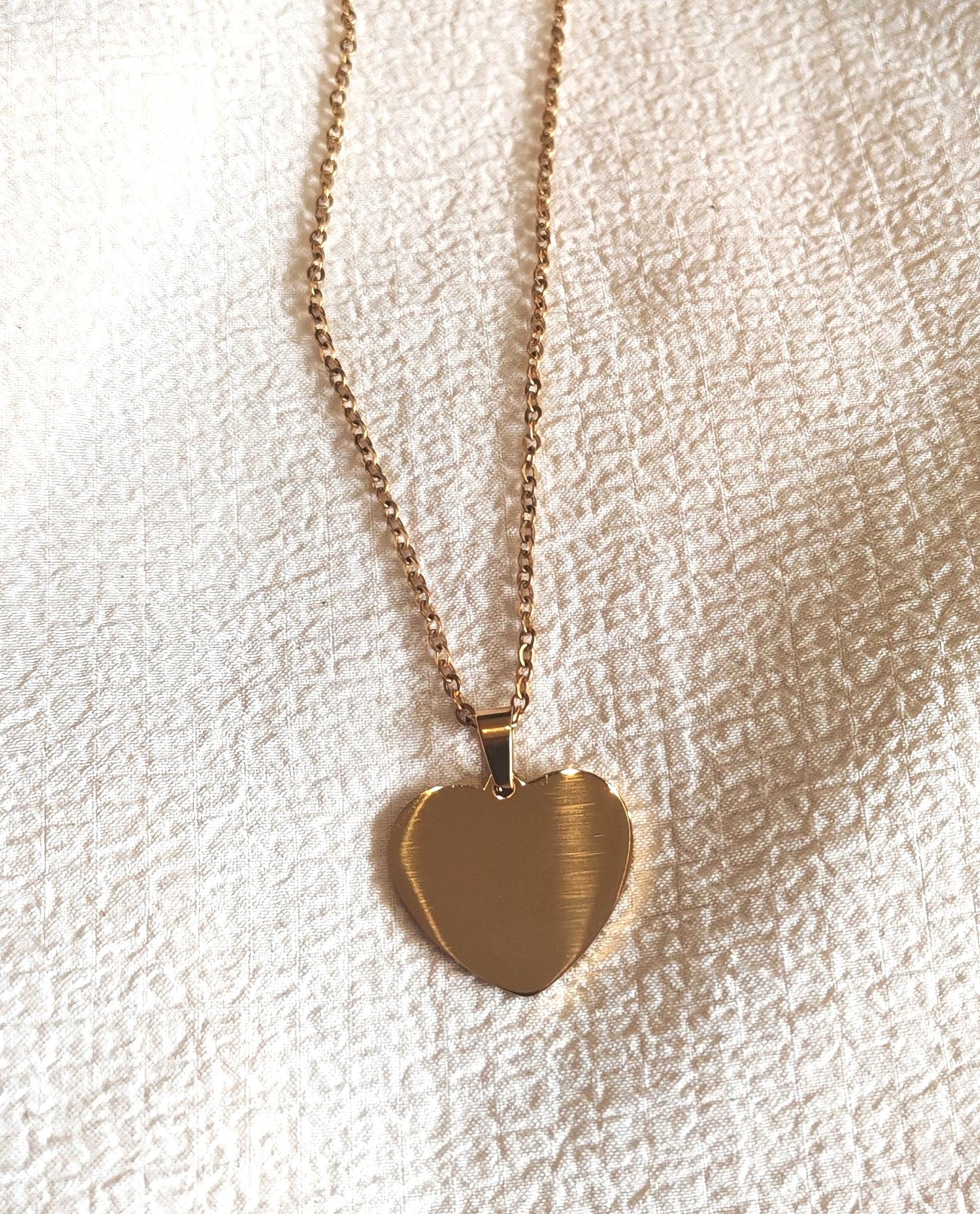 Collar Simbólico Corazón Oro/ Plata